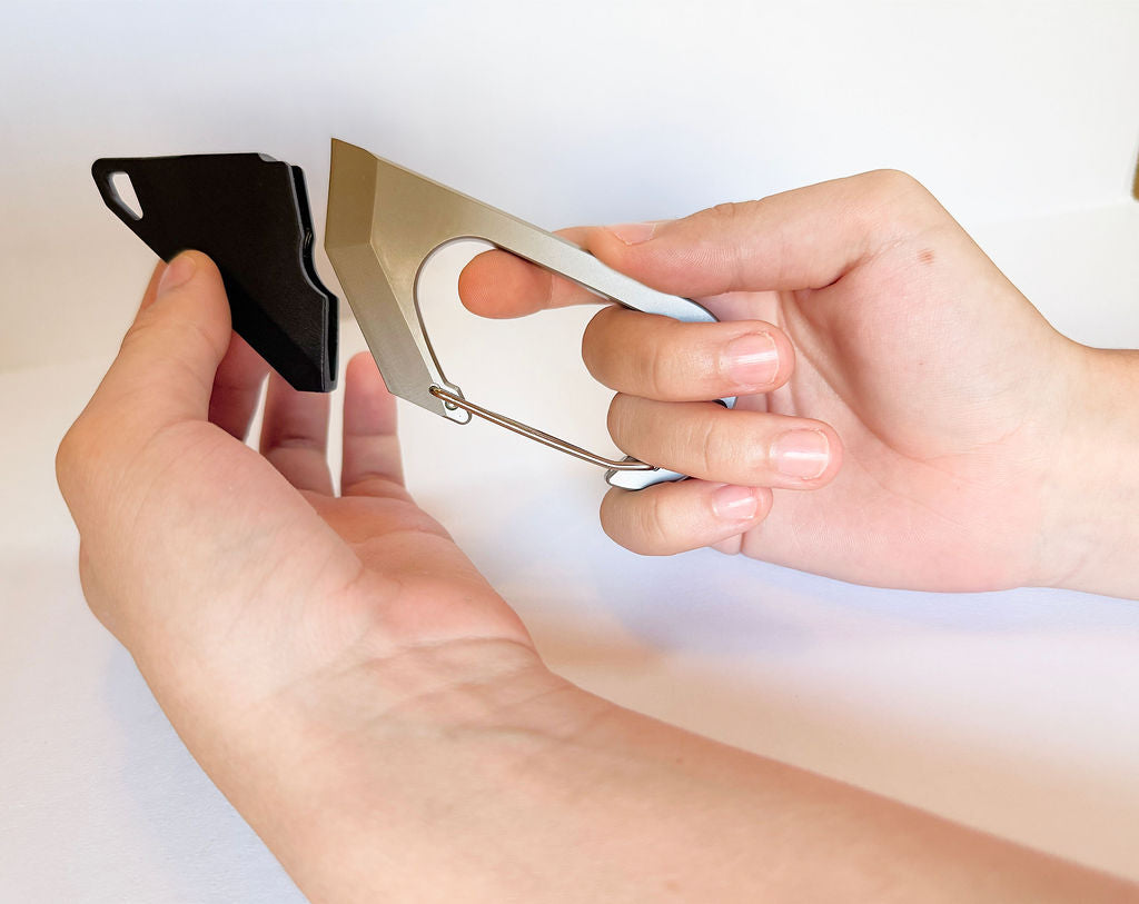 Cutty Cutter Tool - The Carabiner That Does It All (Except Your Taxes)